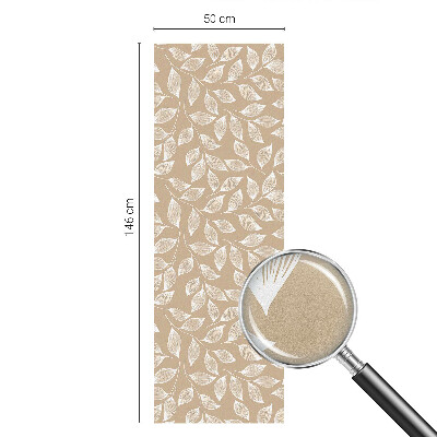 Autocollant pour vitrage La nature des feuilles