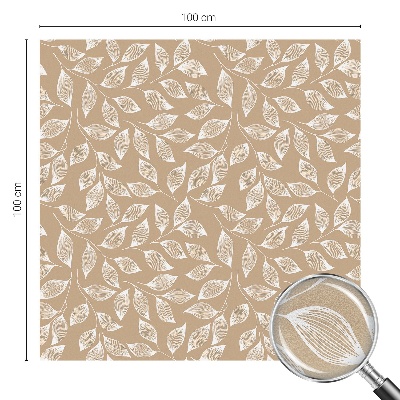 Autocollant pour vitrage La nature des feuilles