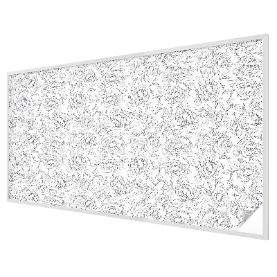 Film occultant fenêtre effet vitrail motif floral