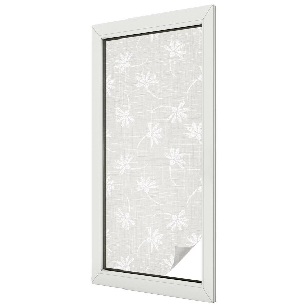 Film occultant pour fenêtre Motifs floraux