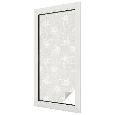 Film occultant pour fenêtre Motifs floraux