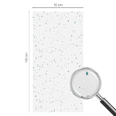 Film occultant fenêtre effet vitrail Éléments dispersés