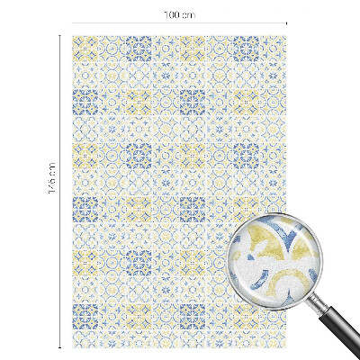 Vitrail autocollant pour fenêtre Carreaux classiques