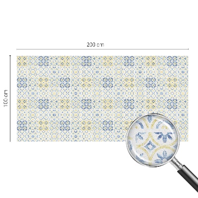 Vitrail autocollant pour fenêtre Carreaux classiques