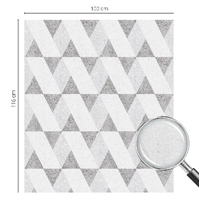 Film occultant pour fenêtre Triangles gris