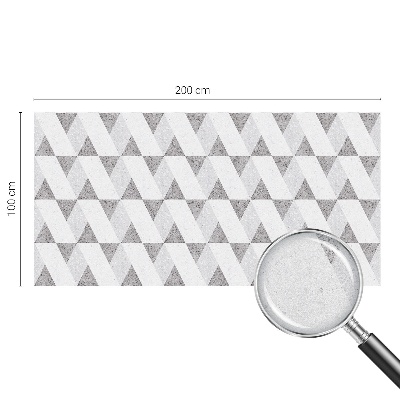 Film occultant pour fenêtre Triangles gris