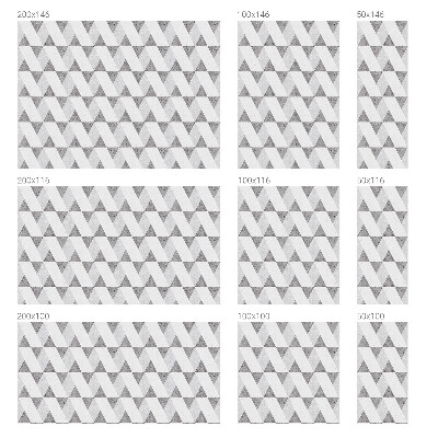 Film occultant pour fenêtre Triangles gris