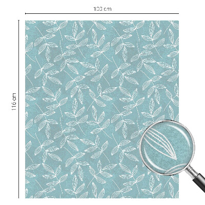 Autocollant pour vitrage Élégance feuillue