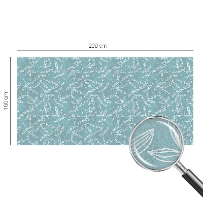 Autocollant pour vitrage Élégance feuillue