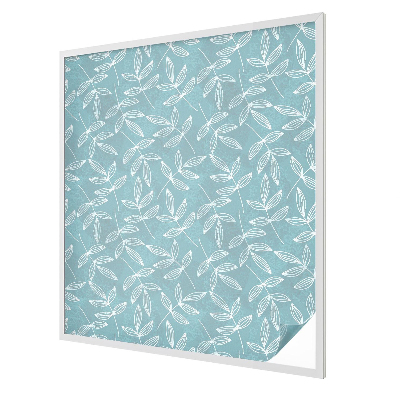 Autocollant pour vitrage Élégance feuillue