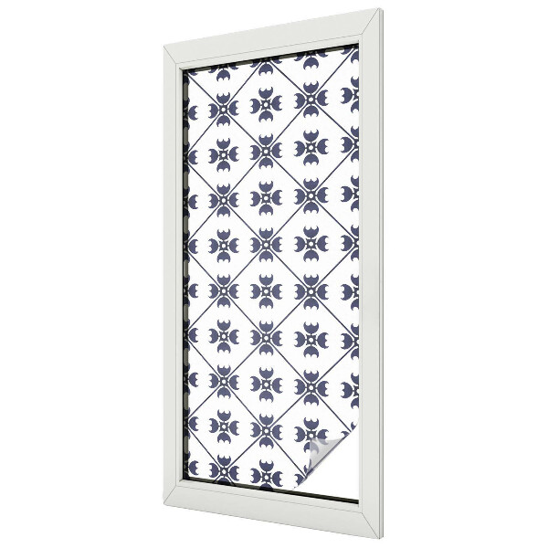 Vitrail autocollant pour fenêtre Motif végétal