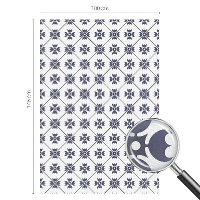 Vitrail autocollant pour fenêtre Motif végétal