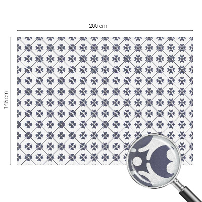 Vitrail autocollant pour fenêtre Motif végétal