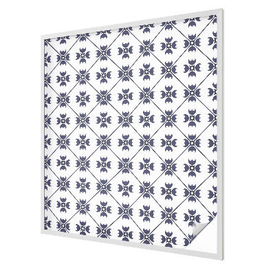 Vitrail autocollant pour fenêtre Motif végétal