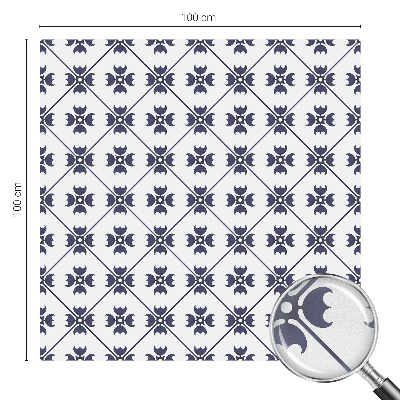 Vitrail autocollant pour fenêtre Motif végétal