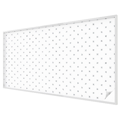 Film occultant fenêtre effet vitrail Croix géométriques