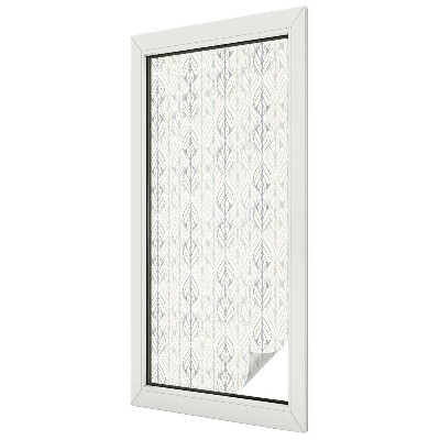 Film occultant pour fenêtre Motif feuillu