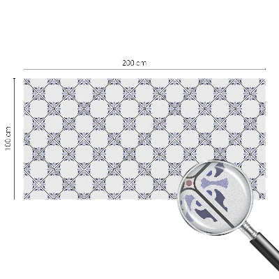 Film occultant fenêtre effet vitrail Carreaux géométriques