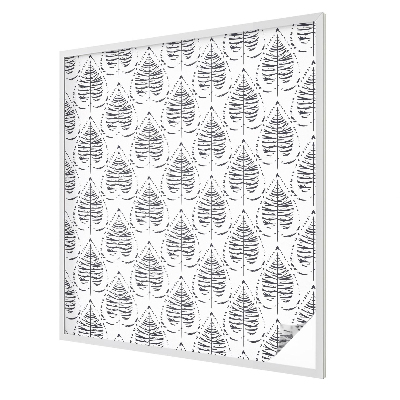 Film fenêtre décoratif occultant vitrail Élégance feuillue