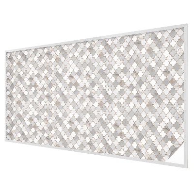 Film occultant fenêtre effet vitrail Mosaïque géométrique