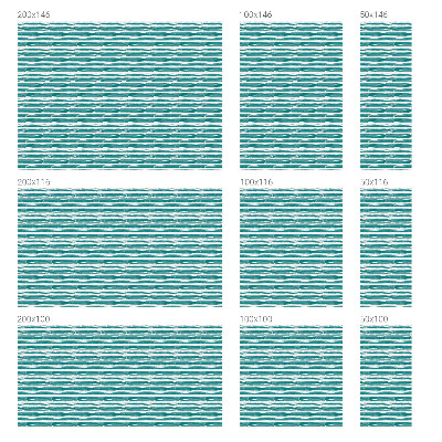 Film occultant fenêtre effet vitrail rayures vertes