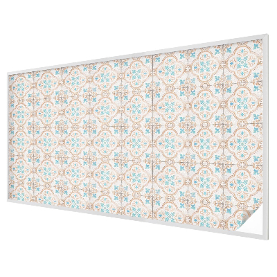 Film fenêtre décoratif occultant vitrail Carreaux rustiques