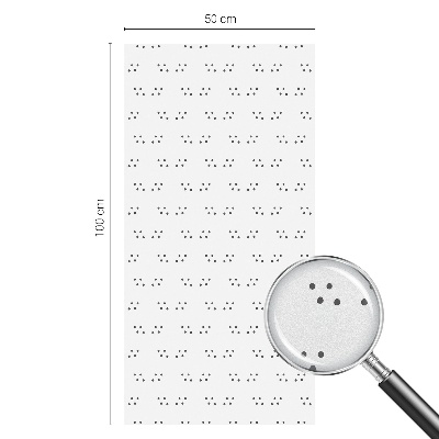 Autocollant pour vitrage motif à pois