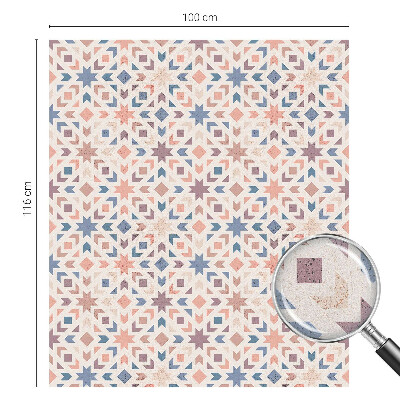 Vitrail autocollant pour fenêtre Motifs colorés