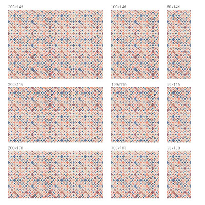 Vitrail autocollant pour fenêtre Motifs colorés