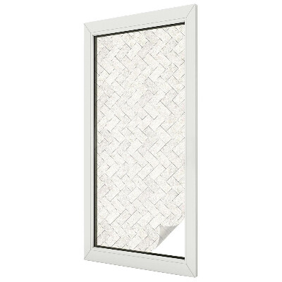 Film occultant pour fenêtre Motif à chevrons