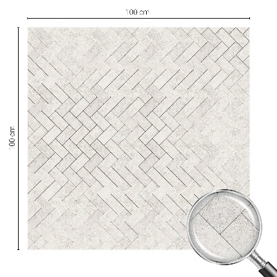 Film occultant pour fenêtre Motif à chevrons