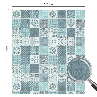 Vitrail autocollant pour fenêtre Carreaux bohèmes