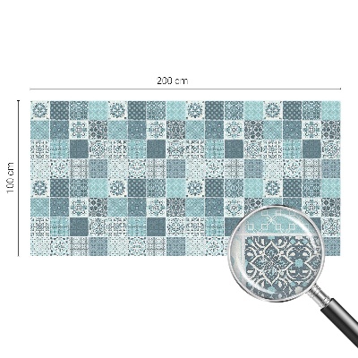 Vitrail autocollant pour fenêtre Carreaux bohèmes