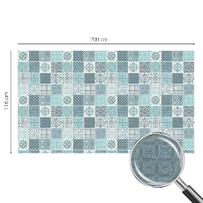 Vitrail autocollant pour fenêtre Carreaux bohèmes