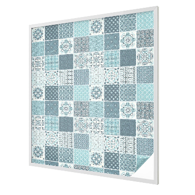 Vitrail autocollant pour fenêtre Carreaux bohèmes