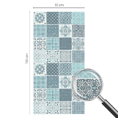 Vitrail autocollant pour fenêtre Carreaux bohèmes