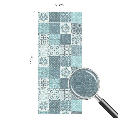 Vitrail autocollant pour fenêtre Carreaux bohèmes