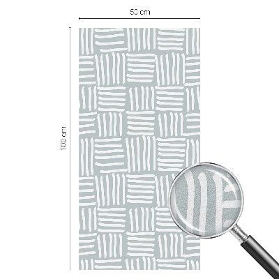 Film fenêtre décoratif occultant vitrail Motif dynamique