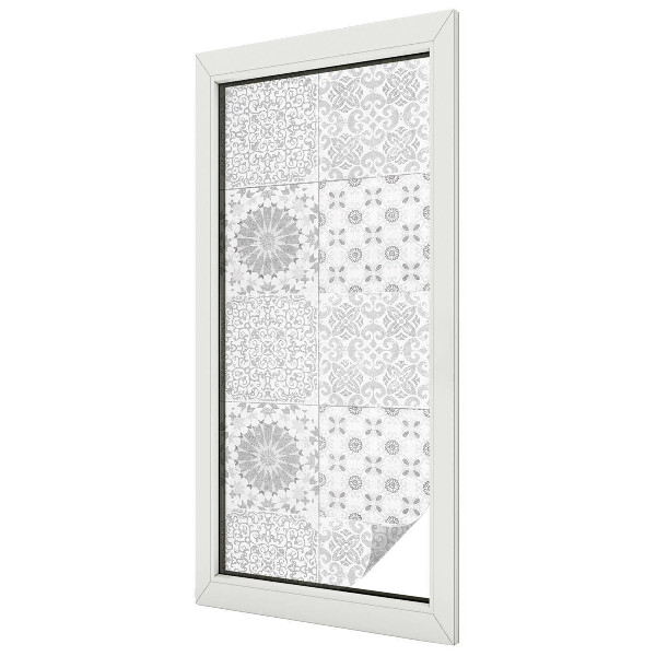 Film fenêtre décoratif occultant vitrail Élégance classique