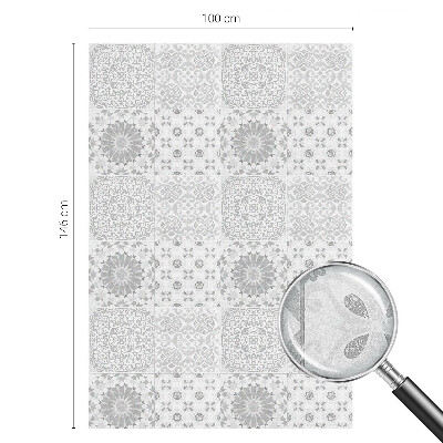 Film fenêtre décoratif occultant vitrail Élégance classique