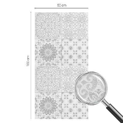 Film fenêtre décoratif occultant vitrail Élégance classique