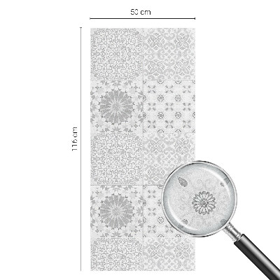 Film fenêtre décoratif occultant vitrail Élégance classique