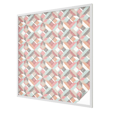 Autocollant pour vitrage Losanges géométriques