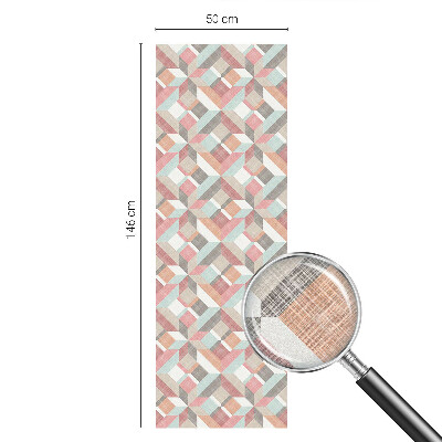Autocollant pour vitrage Losanges géométriques