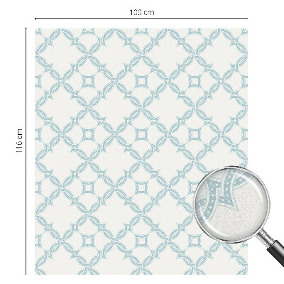 Film occultant pour fenêtre Géométrie bleue