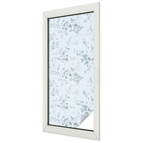 Autocollant pour vitrage Fleurs subtiles