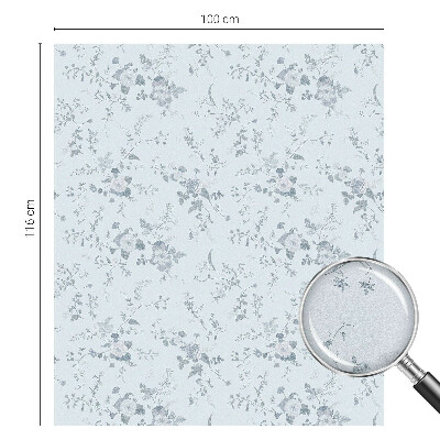 Autocollant pour vitrage Fleurs subtiles