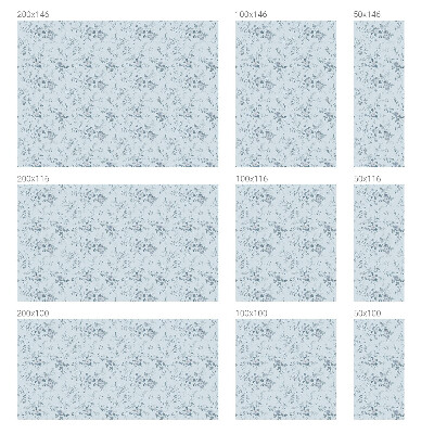 Autocollant pour vitrage Fleurs subtiles