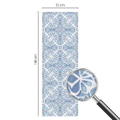 Film occultant pour fenêtre Carreaux bleus
