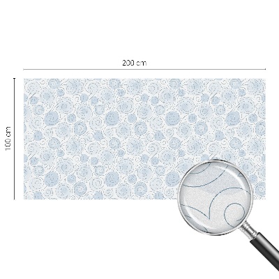 Film occultant fenêtre effet vitrail Motifs en spirale